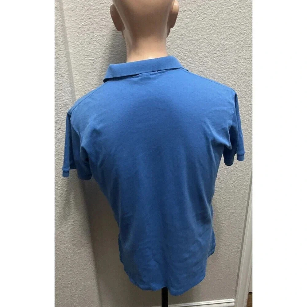 Polo Ralph Lauren Blue Men’s Polo Shirt Size Large Preppy Pony - Picture 3 of 4